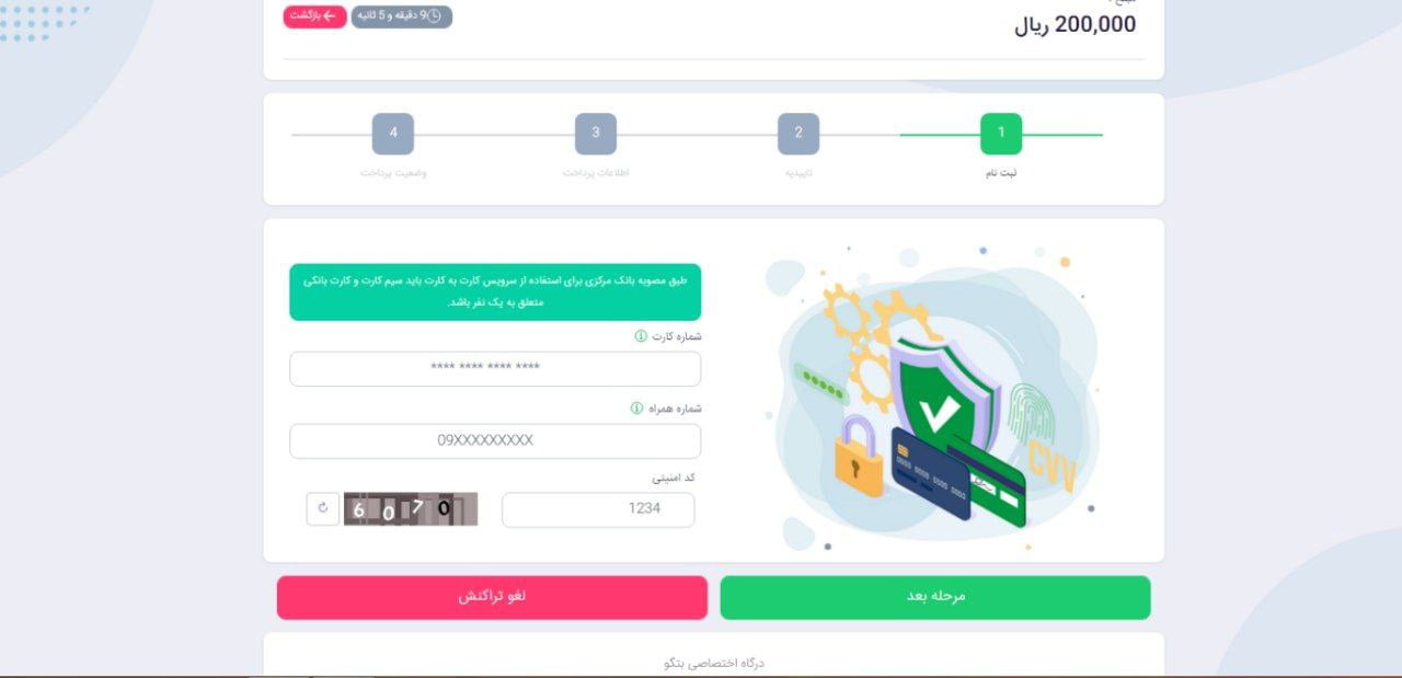 اموزش درگاه ایران گیت irgate