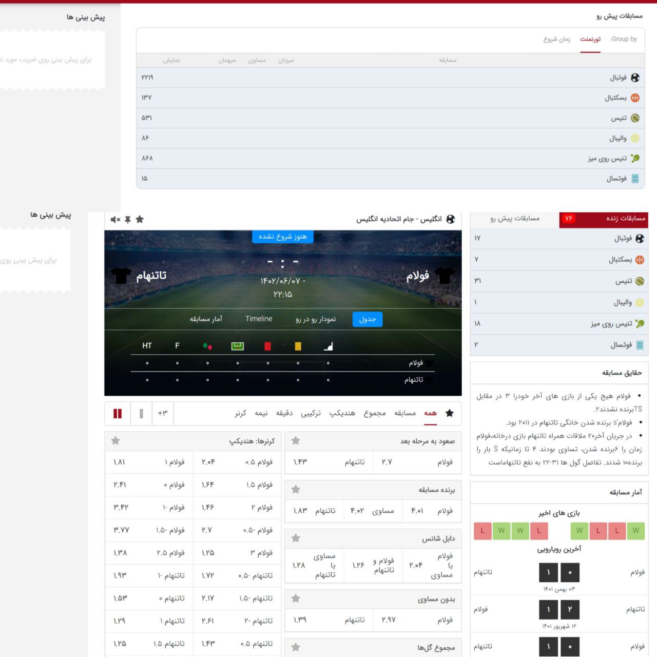 شرط بندی ورزشی وینستون بت